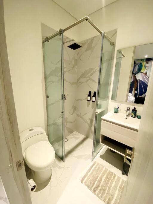 Espectacular Apto Loft Nuevo- Frente Al Hilton Pozos Colorados Apartment Santa Marta (Magdalena)