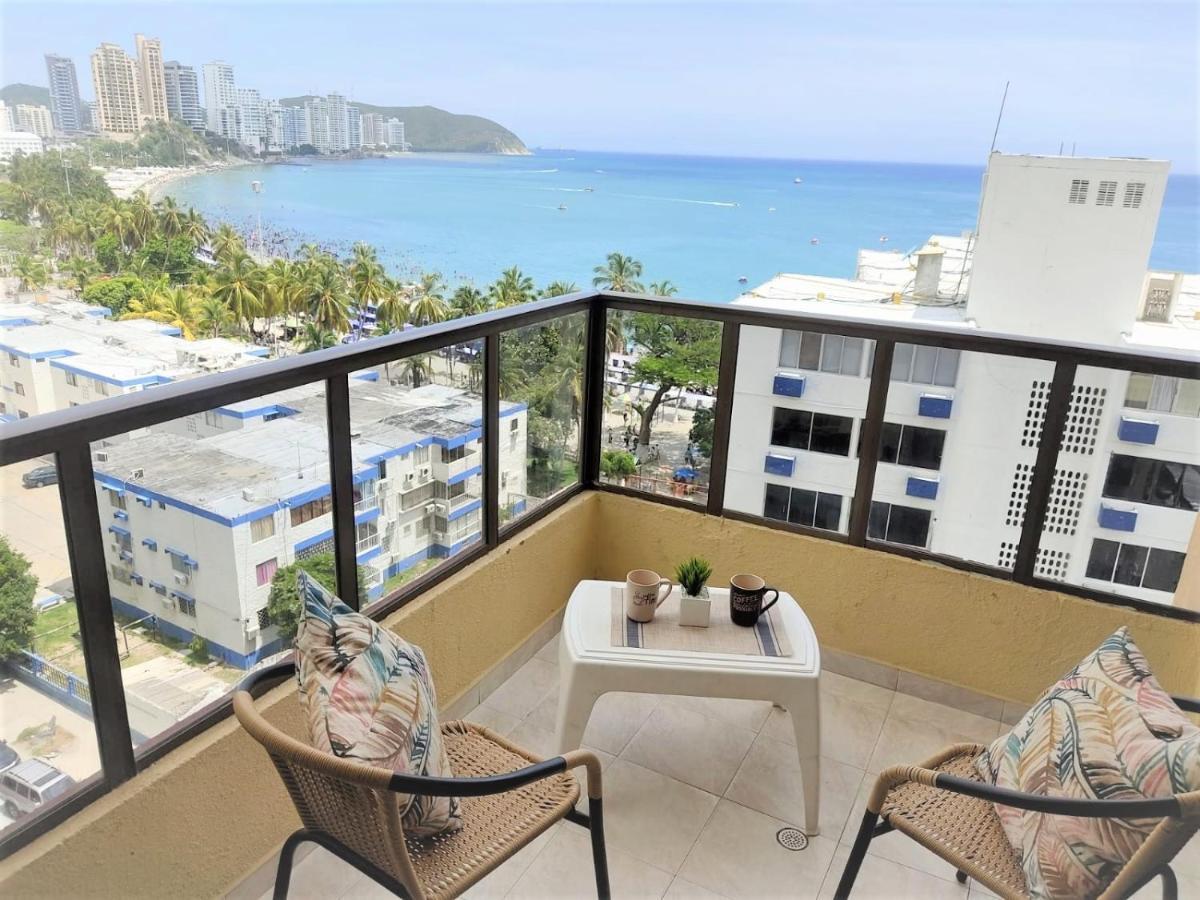Rodadero Laureles Con Vista Al Mar Y A La Bahia Apartment *