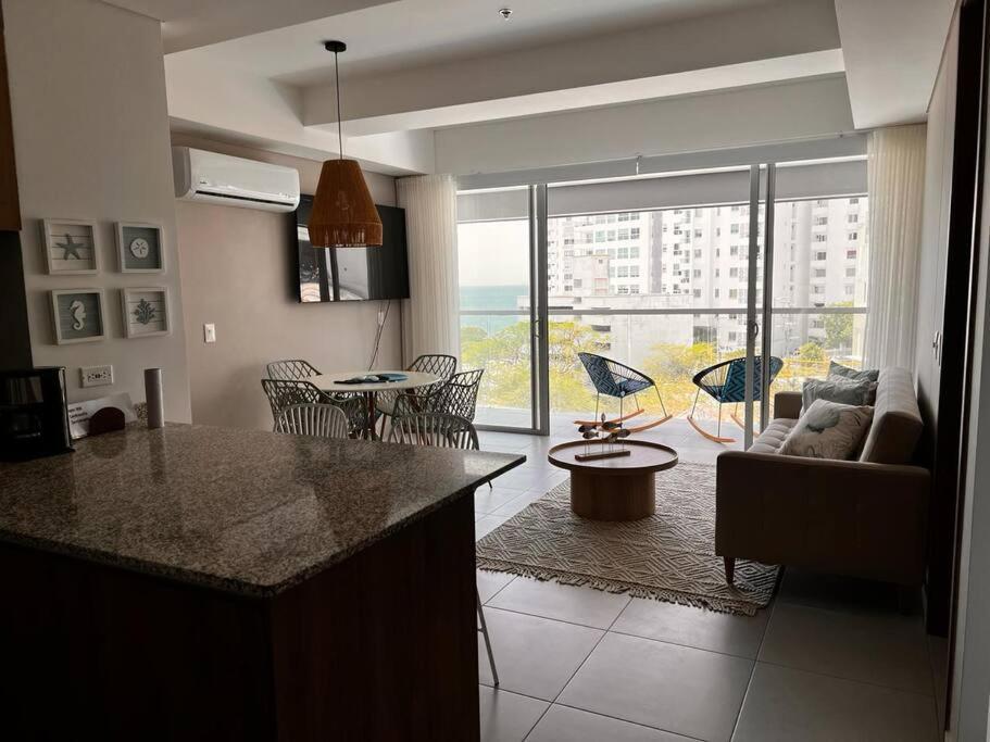 Con Hermosa Vista Al Mar Apartment