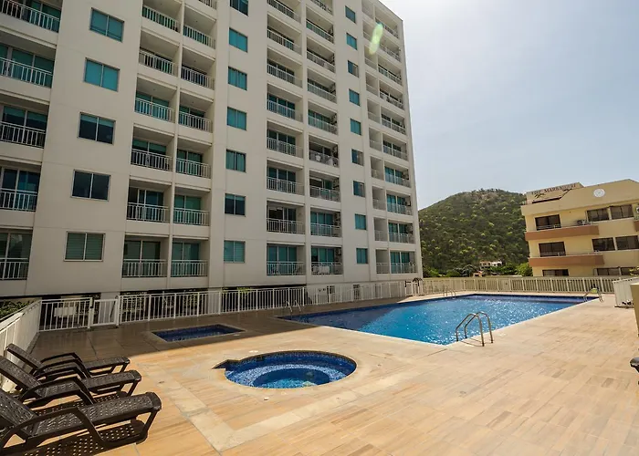 Apartamento en el Rodadero (5 personas máximo) cerca del Arrecife Mall