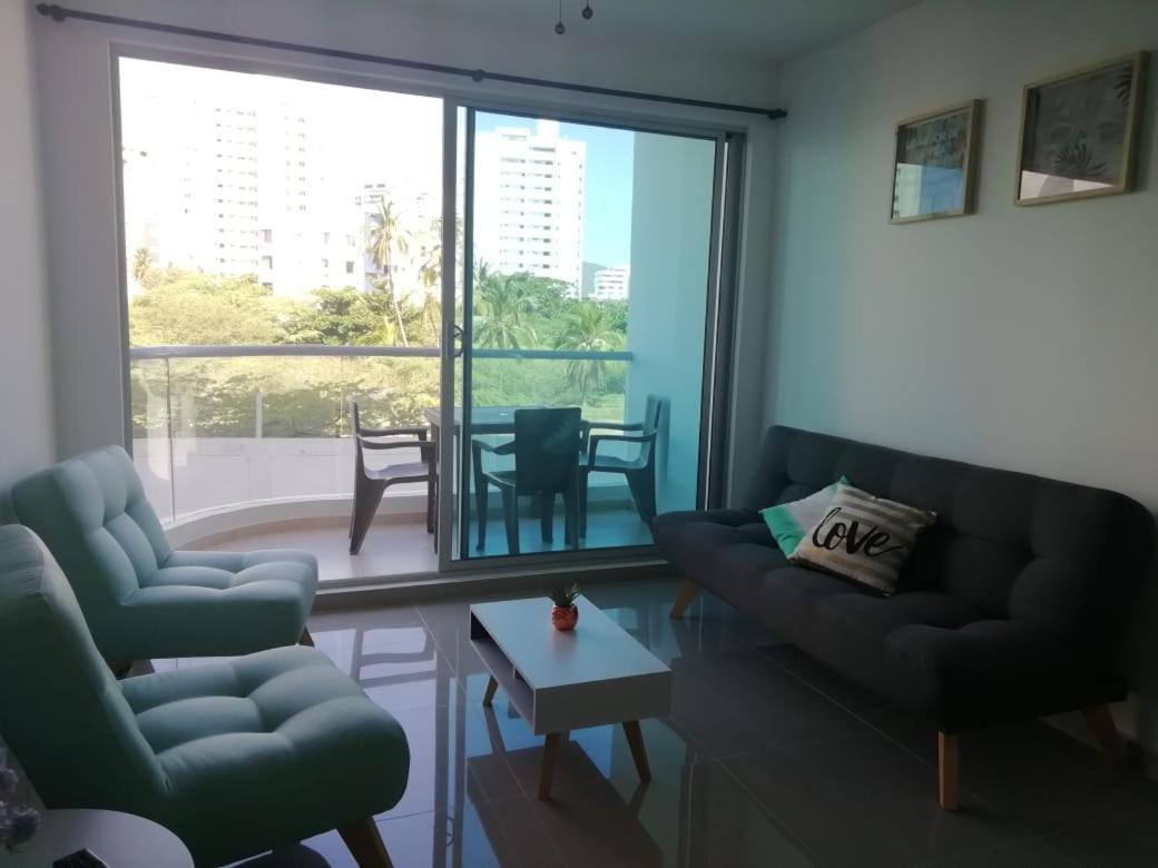 Apartment Rodadero Sur Edificio Aragoa A 150 Metros Del Mar