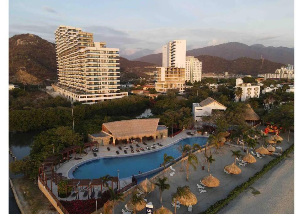 Lujoso Apto En Pozos Colorados Samaria Club De Playa Apartamento
