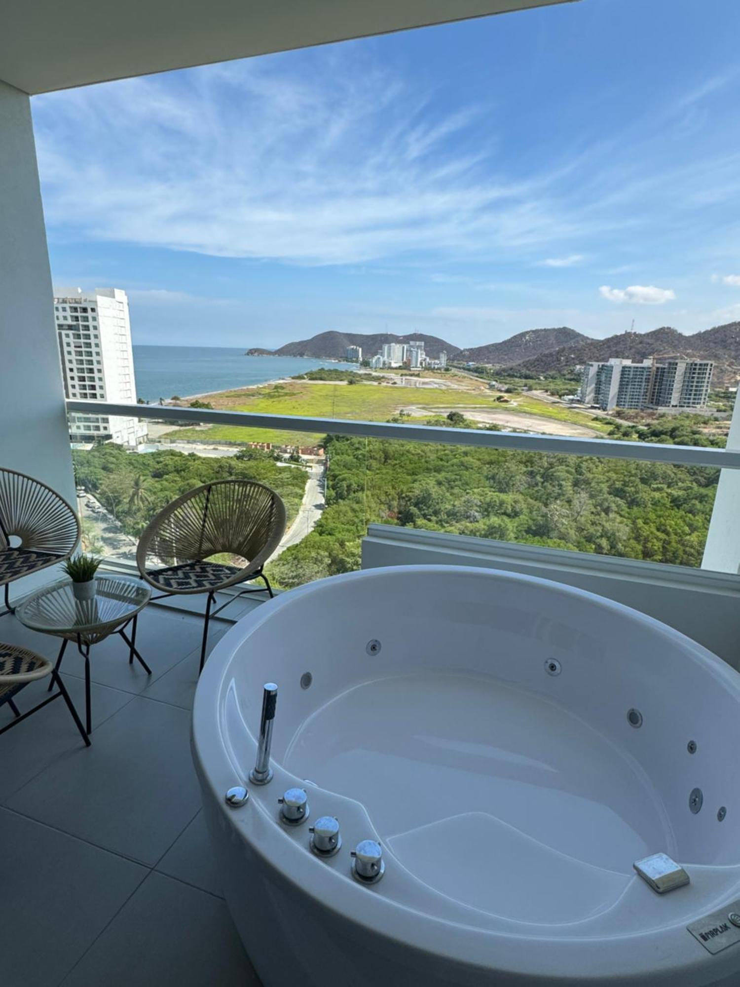 Apartment Con Jacuzzi Y Vista Al Mar Piso 14 Santa Marta (Magdalena)