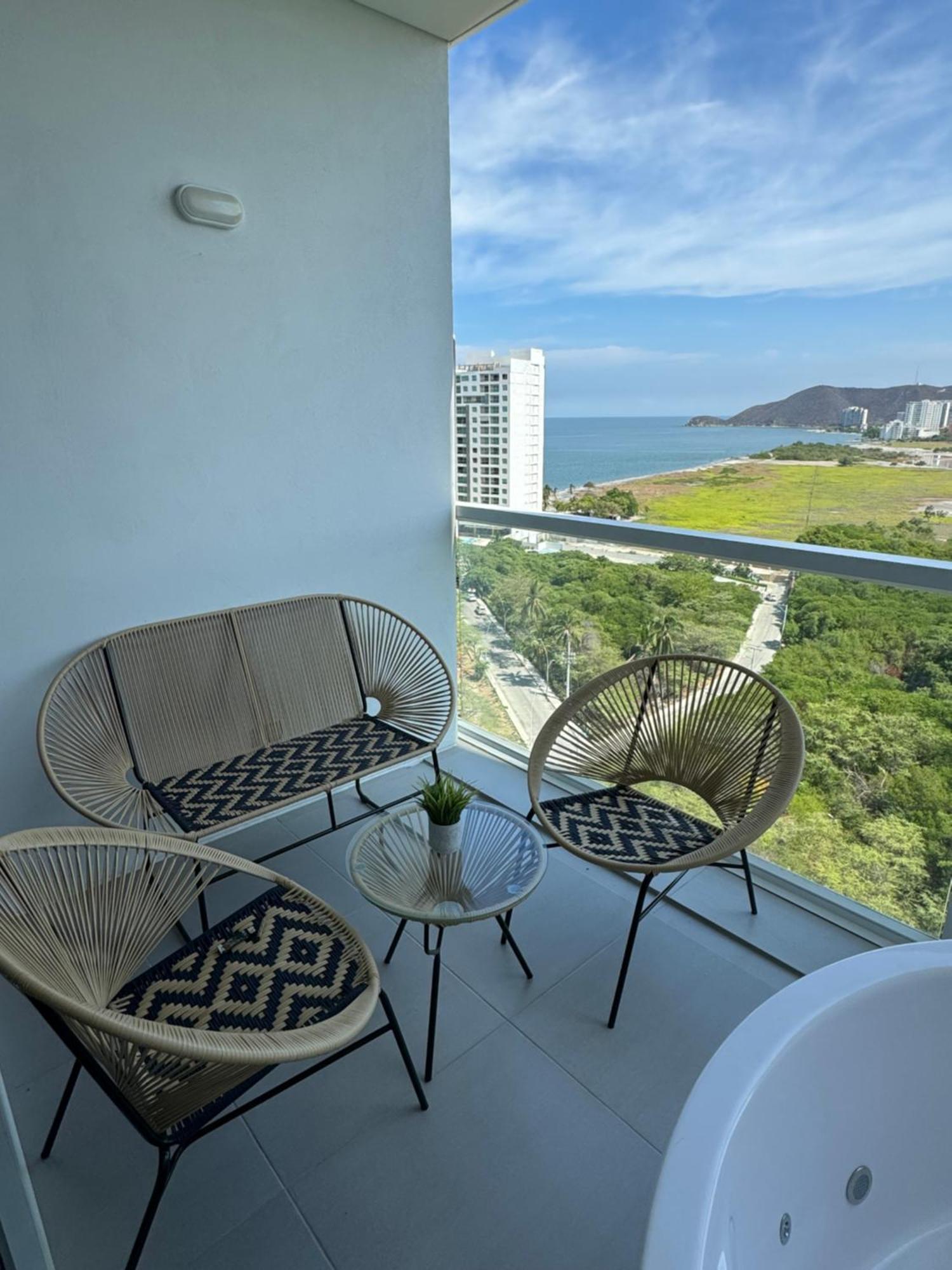 Apartment Con Jacuzzi Y Vista Al Mar Piso 14 Santa Marta (Magdalena)