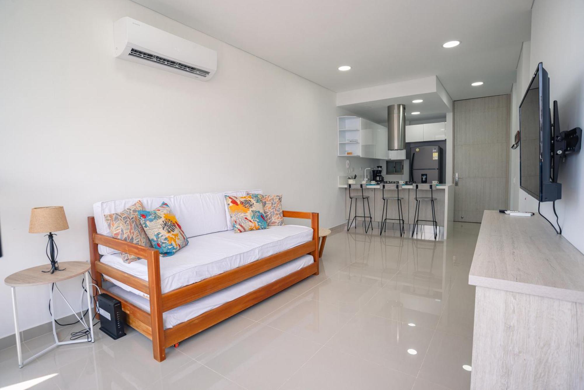 Amoblado En Samaria, Primera Linea De Playa! Apartment Santa Marta (Magdalena)