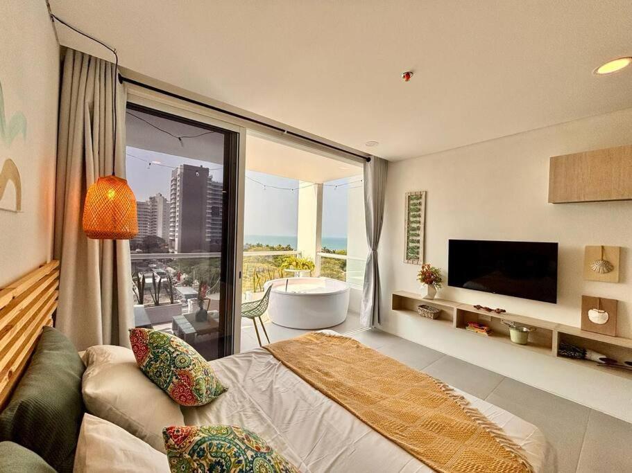 Loft Vista Mar Terraza Jacuzzi