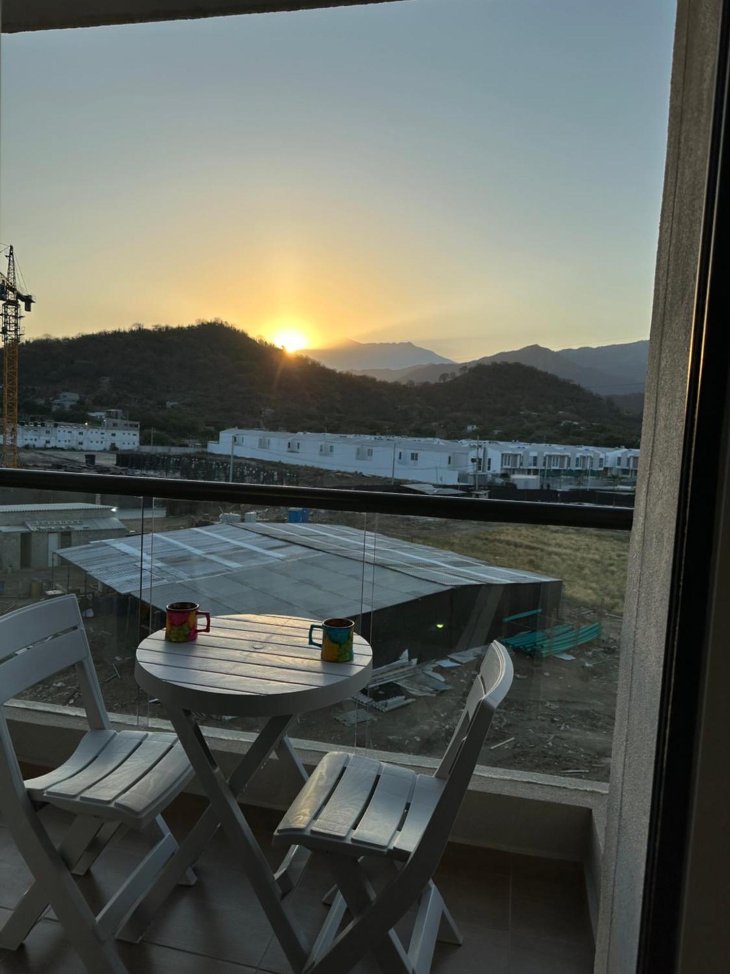 Amanecer De La Sierra Cerca Al Rodadero Y Cabo Tortuga Apartment *