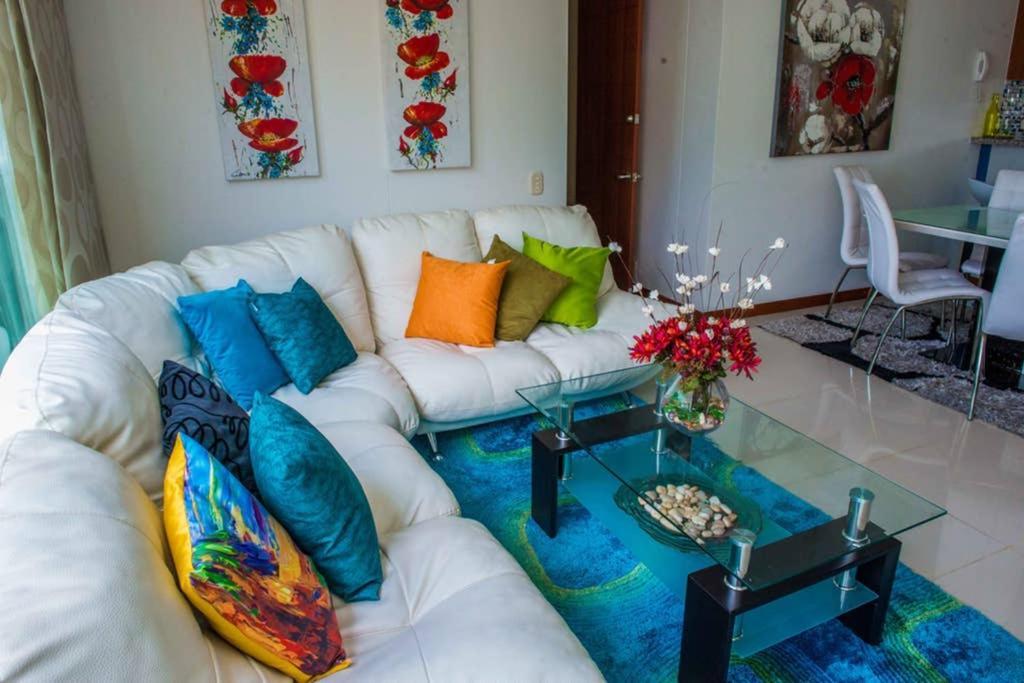 Acogedor Con Vista Al Mar En Zazue A 300 Metros De La Playa Bellohorizonte Apartamento
